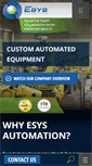 Mobile Screenshot of esysautomation.com